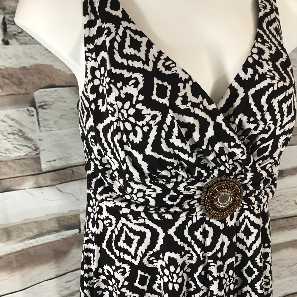 En Focus women’s dress size 16w sleeveless highlow - Picture 6 of 9